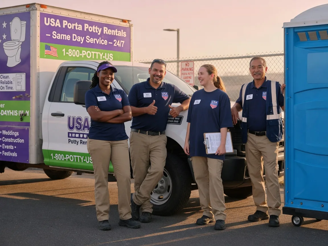 Porta Potty Rental company in Fort Thomas, AZ
